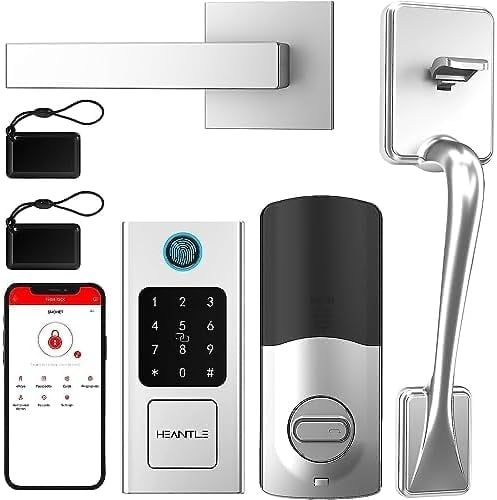 Smart Keyless Entry Fingerprint Door Lock Set
