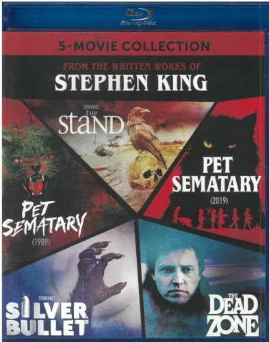 Stephen King 5-Movie Collection Blu Ray