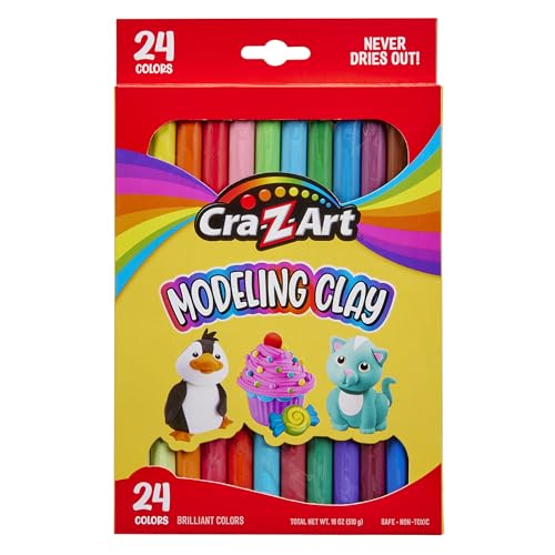 Cra-Z-Art 24-Color 17.5-Oz Multicolor Modeling Clay