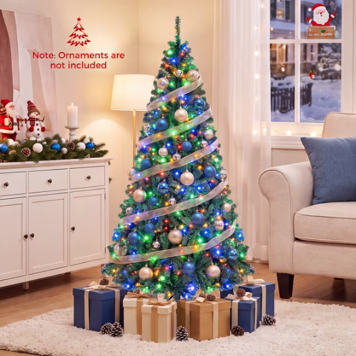 Costway 4' Pre-Lit Artificial Christmas Tree with 100 LED Lights Deal