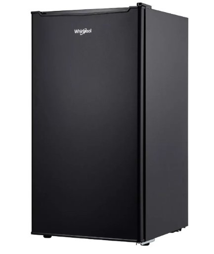 Whirlpool 3.3 Cu-Ft Compact Refrigerator Black