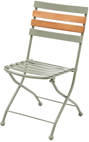 Red Shed Riverside Wooden and Metal Folding Patio Chair