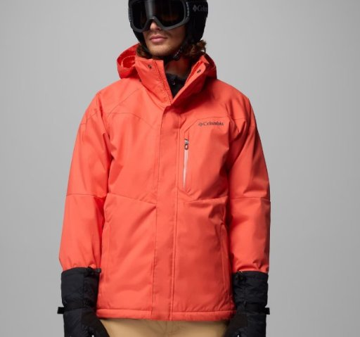 Columbia Men's Alpine Action II Ski Jacket (Zing, Columbia Grey, Black)