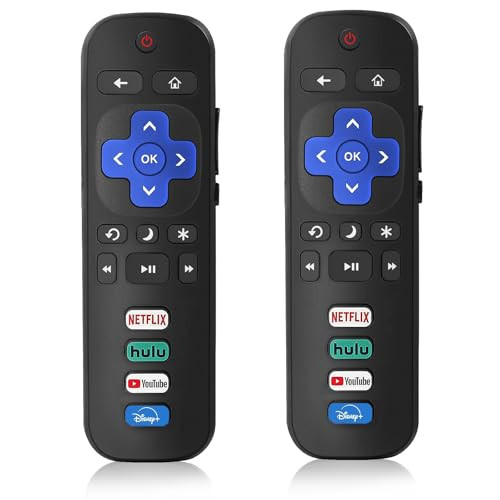 2PCS Remotes for Roku TV