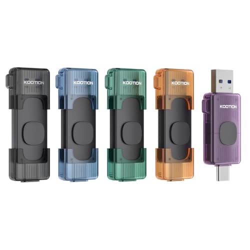 KOOTION 64GB USB C Thumb Drive 5-Pack Dual USB 2.0 Deal