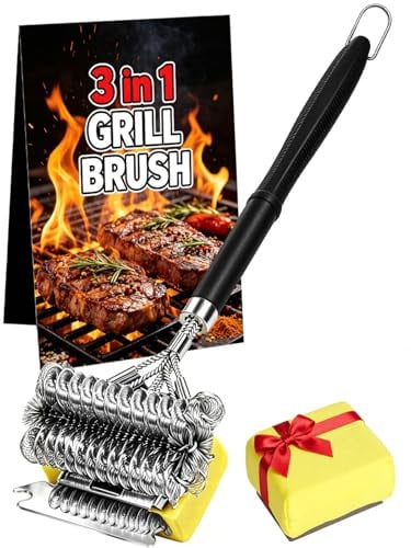 3-in-1 Grill Brush and Scraper Deal