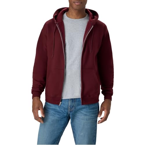 Hanes Men's Ecosmart Full-Zip Fleece Hoodie Deal