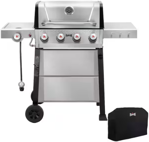 Feasto 48000 BTU 4-Burner Propane Gas Grill Deal