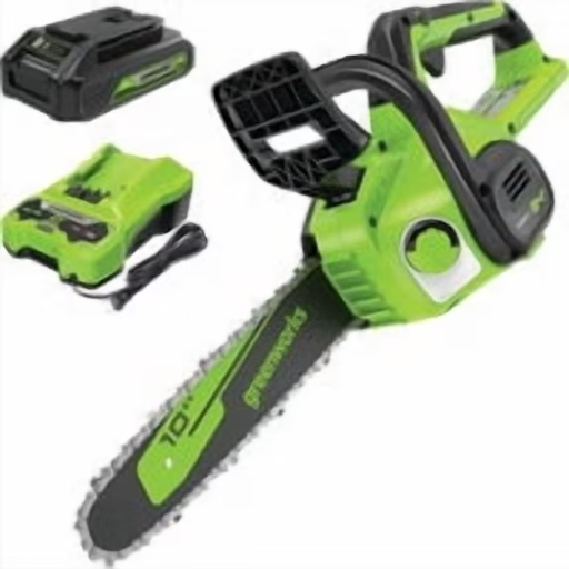 Greenworks 24V 10" Cordless Chainsaw Kit