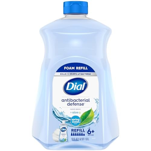 Dial Antibacterial Foaming Hand Soap Refill 4 x 52-Oz Deal