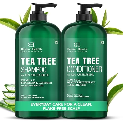 Botanic Hearth Tea Tree Shampoo and Conditioner Set Deal