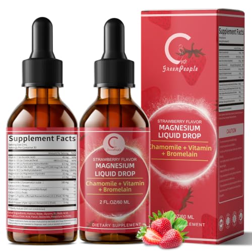 Magnesium Glycinate Liquid Drops 4 Fl Oz Deal