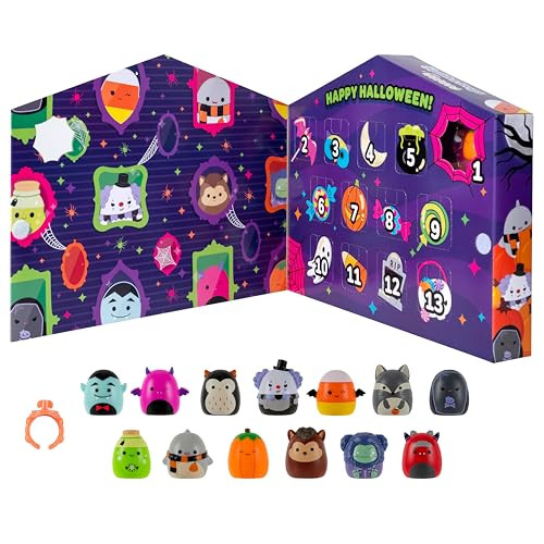 Squish-a-longs Halloween Countdown Calendar w/ 13 Mini-Squish Toy
