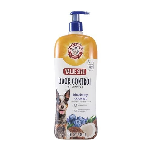 32-Ounce Arm & Hammer Odor Control Dog Shampoo (Blueberry Coconut) Deal