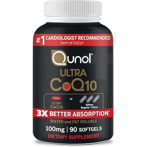 Qunol CoQ10 100mg 300 Softgels