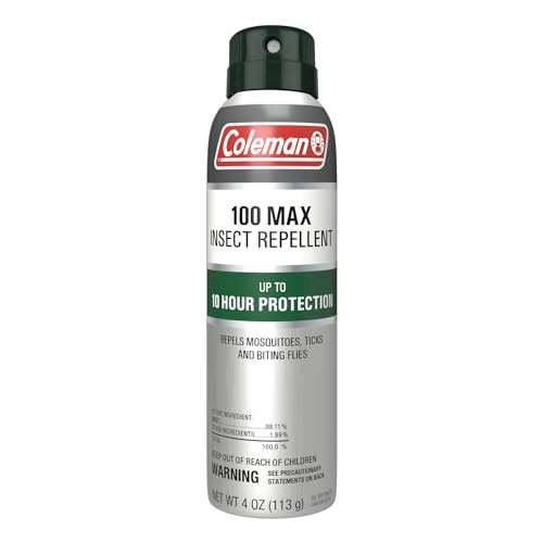 Coleman 100 Max 4-Oz 100% DEET Insect Repellent Spray