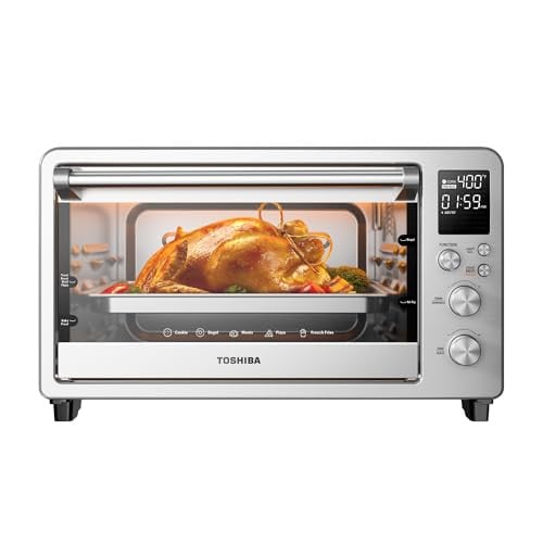 TOSHIBA ChefFry Air Fryer Toaster Oven Combo, 26.4 QT Deal