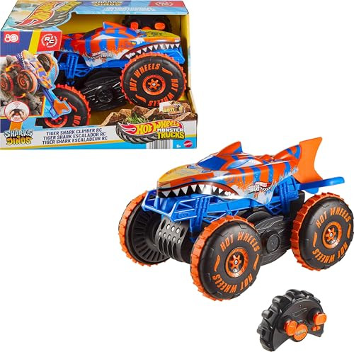 Hot Wheels Monster Trucks RC Tiger Shark Climber