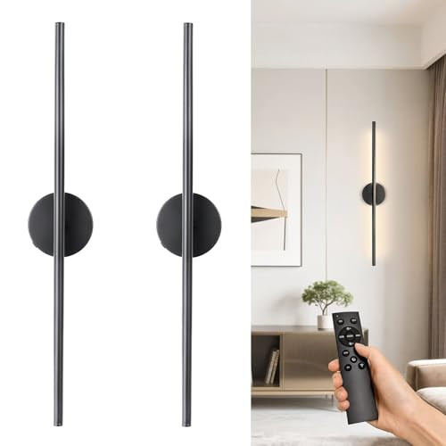 Coolilumi Rechargeable Wall Sconces Set of Two