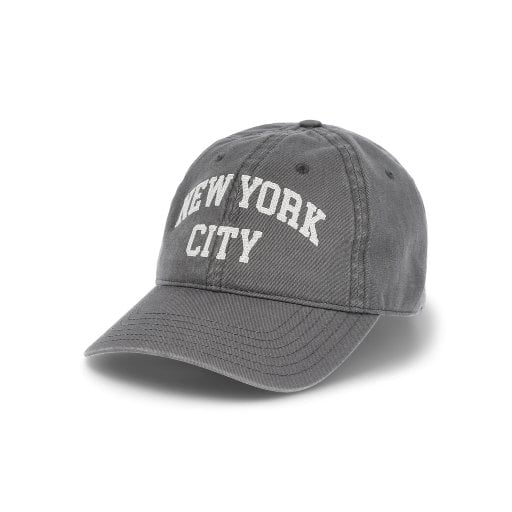 New York Men's Snapback Sport Hat (Grey)