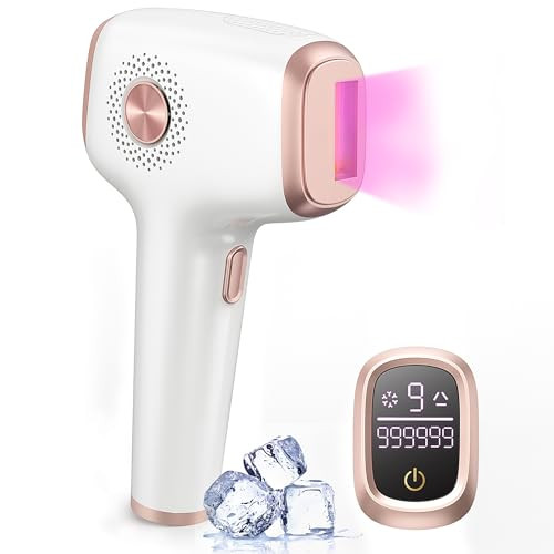 IPL Hair Removal Tool with Ice Cooling Care Function