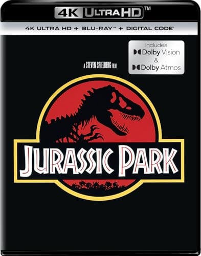 Jurassic Park: Dolby Vision & Atmos Upgrade Edition (4K UHD + Blu-ray + Digital) Deal