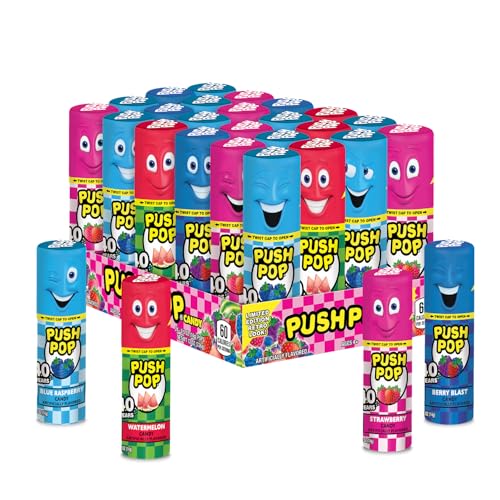 Push Pop Candy Lollipops 24-Pack Deal