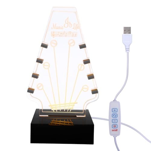 Light Up Guitar Pick Holder Acrylic  Deal