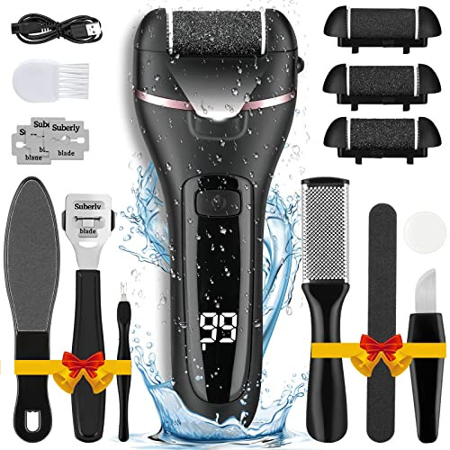 Yooikeey Electric Foot Callus Remover (16 in 1 Pedicure kit)