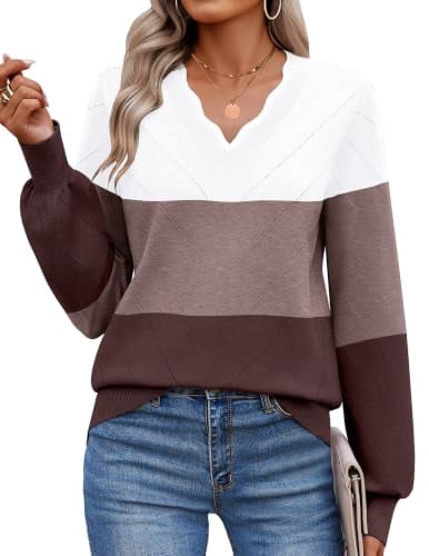 Ekouaer V Neck Sweaters Deal
