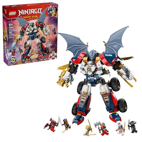 LEGO Ninjago: Dragons Rising Season 3 - Zane's Ultra Combiner Mech (71834, 1187-Piece) Deal