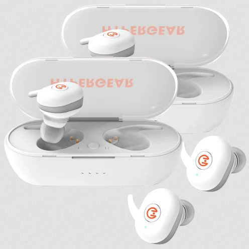 HyperGear True Wireless Earbuds 2-Pack (White)