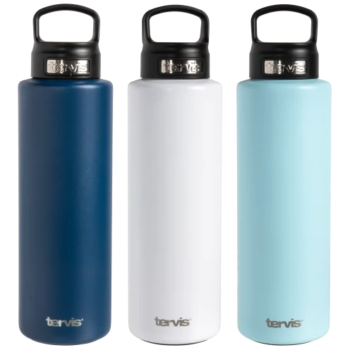 3-Pack Tervis 40oz Stainless Steel Triple Walled Insulated Tumblers
