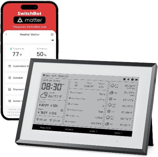 WiFi Weather Station with Family Calendar