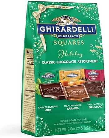 Ghirardelli Holiday Classic Chocolate Assortment Squares