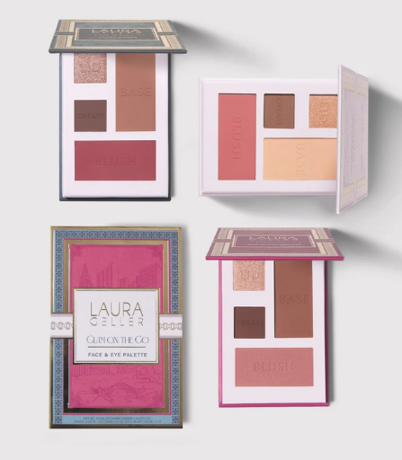 Laura Geller Glam on the Go Face + Eye Palettes (3PC) Deal