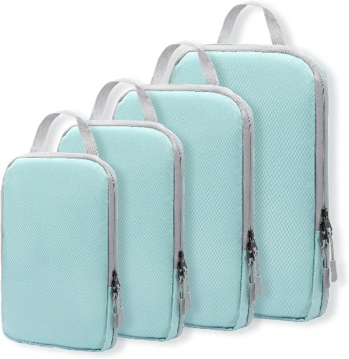 WOOMADA 4 PC Compression Packing Cubes