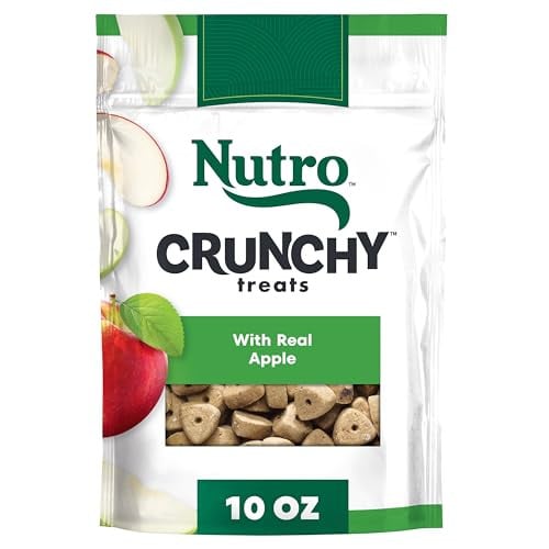 Nutro Crunchy Dog Treats with Real Apple 10 oz. Bag Deal