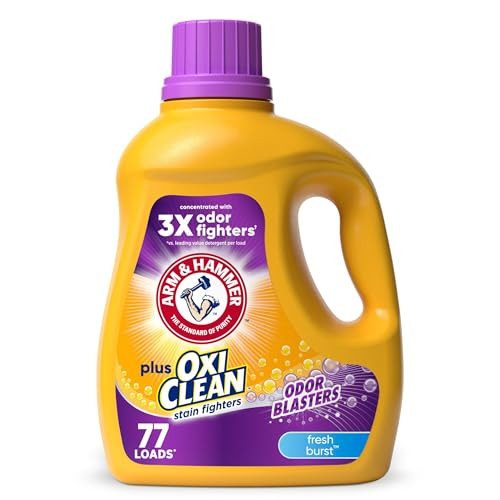 100.5-Oz Arm & Hammer Plus OxiClean Odor Blasters Liquid Laundry Detergent
