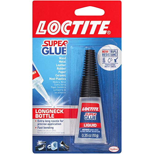 Loctite Super Glue Liquid, Clear 0.35 fl oz 2-Pack