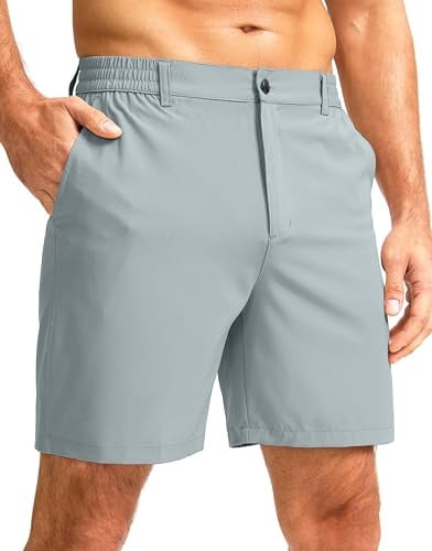 G Gradual Men's Lightweight Golf Shorts with 3 7" Pockets Deal