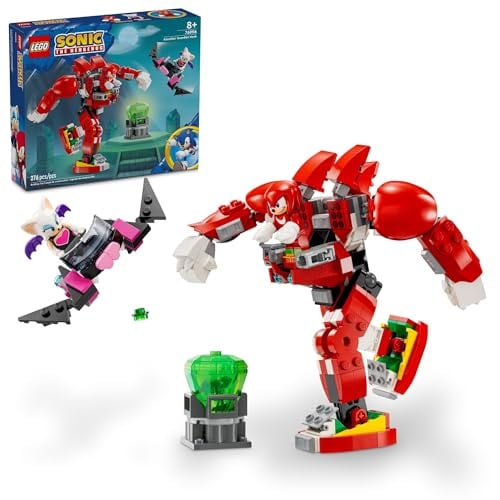 LEGO Sonic The Hedgehog Knuckles' Guardian Mech Building Set (76996) 276-Piece Deal