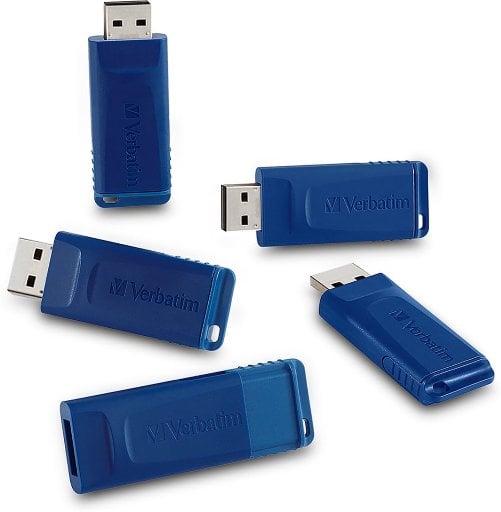 Verbatim 16GB USB 2.0 Flash Drive 5-Pack Deal