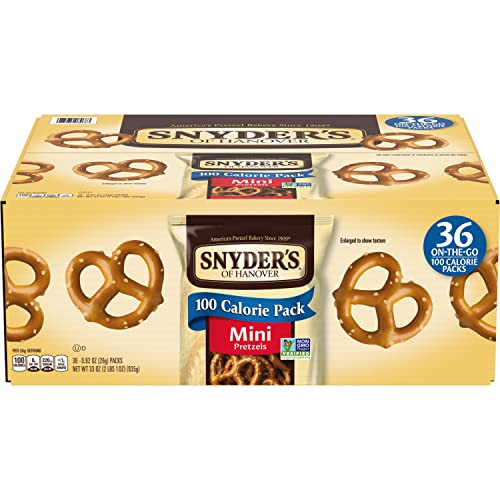 Snyder's of Hanover Mini Pretzels 100 Calorie Packs 36-Pack