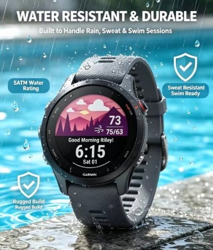 Garmin Forerunner 255 GPS Running Smartwatch 46mm Deal