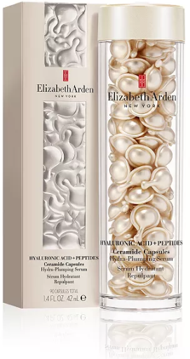 Elizabeth Arden Hyaluronic Acid + Peptides Ceramide Capsules Hydra-Plumping Serum 90-Piece Deal