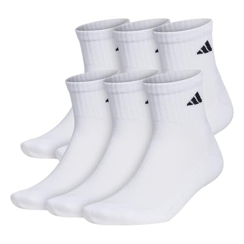Adidas Quarter Socks 6-Pack Deal