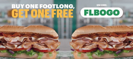 Subway Footlongs Sale Deal