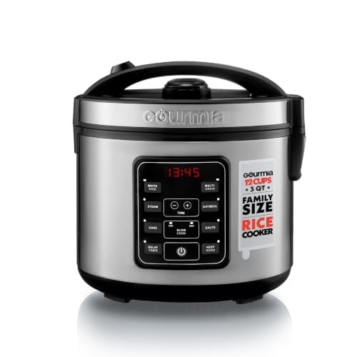 Gourmia 3-Quart Digital Rice Cooker & Steamer Deal