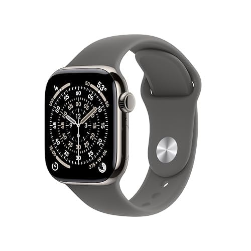 Apple Watch Series 11 GPS + Cellular 42mm Smartwatch with Natural Titanium Case Deal